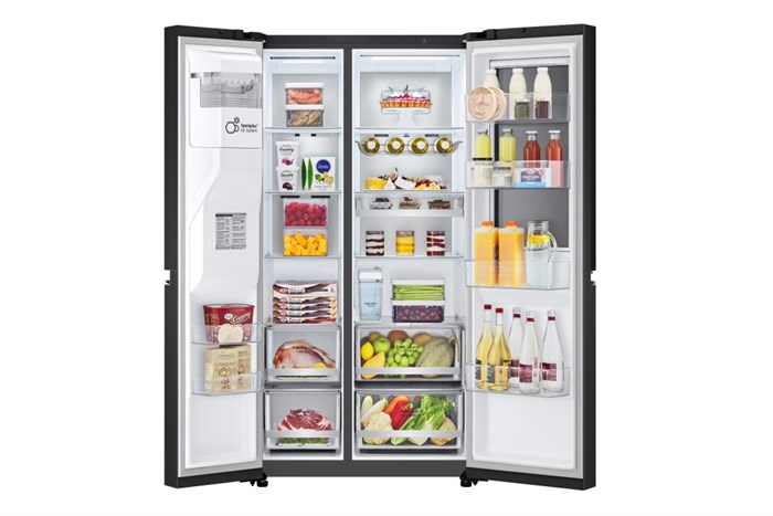 Tủ Lạnh LG Inverter 635 Lít Side By Side InstaView Door-in-Door GR-X257BL